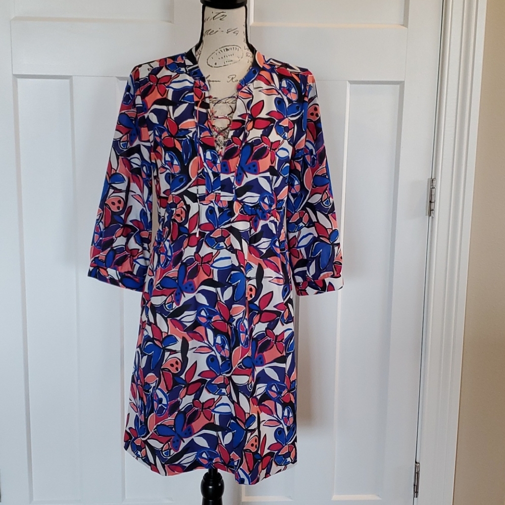 J Crew Pretty colorful dress